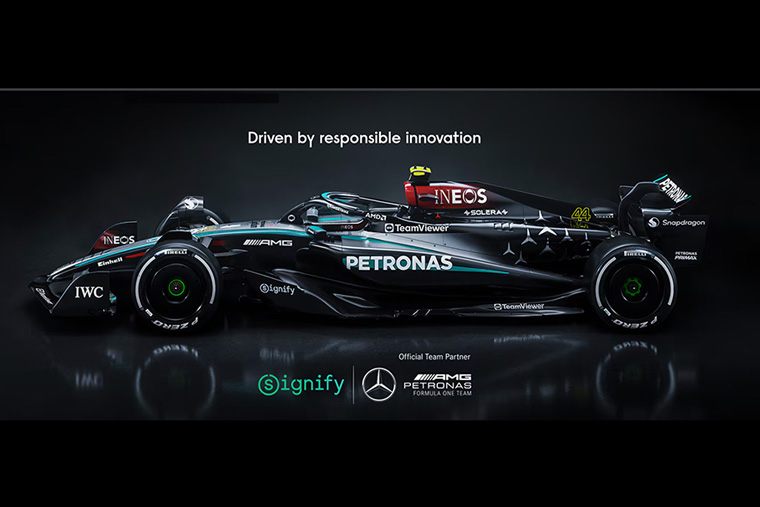 Signify Partners With PETRONAS Formula 1 Team