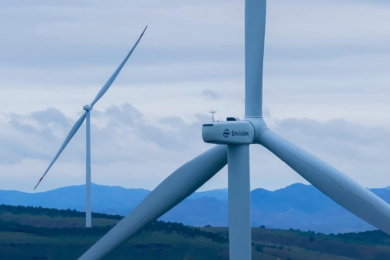 Two-Blade Wind Turbine Provides Competitive Alternative